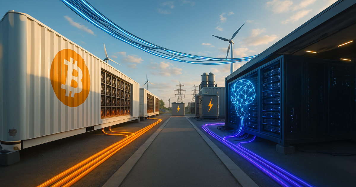 Are Bitcoin miners becoming AI utilities? The math says yes