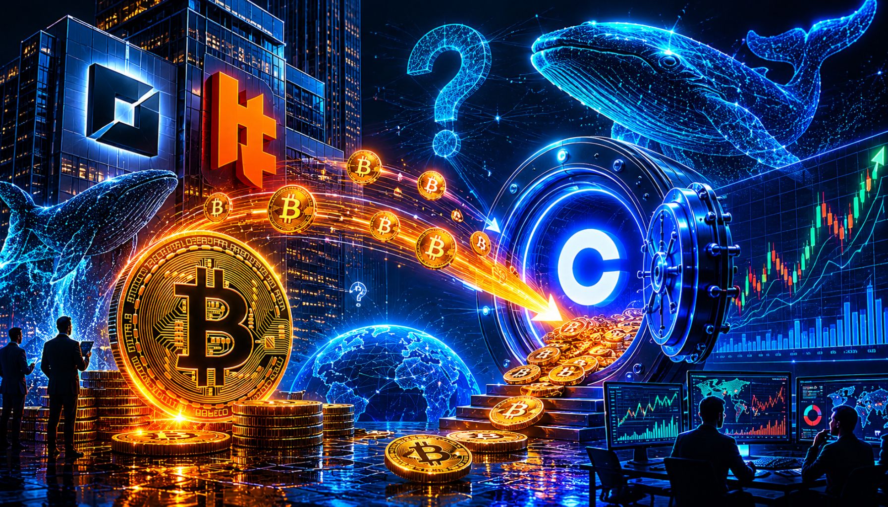 BlackRock And Strategy Send 7,459 Bitcoin To Coinbase Prime – Will Demand Hold Up?