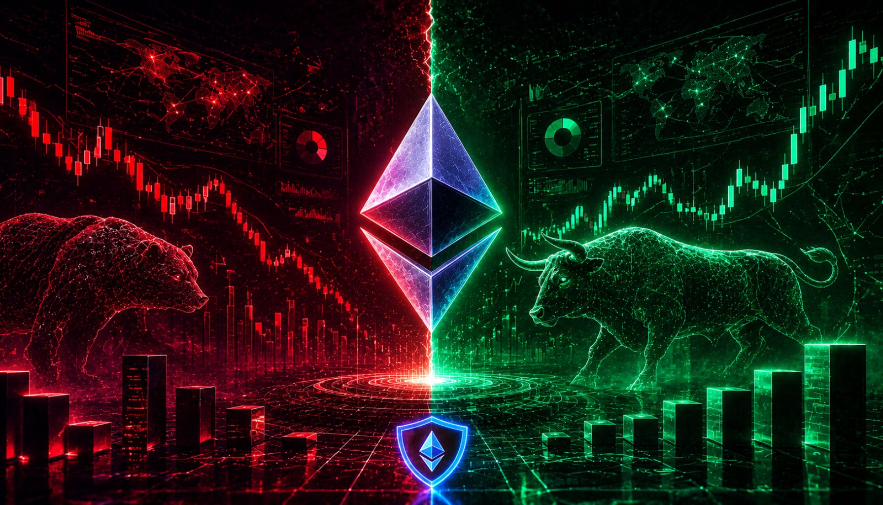 Ethereum Is Quietly Splitting Into Two Markets As Bulls Defend $1,800 Support